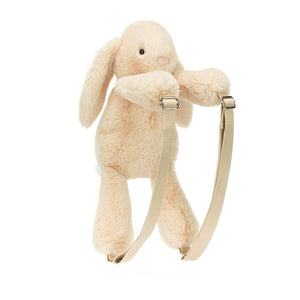 Jellycat Smudge Rabbit Backpack 17"