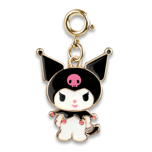 Charm It Gold Swivel Kuromi Charm