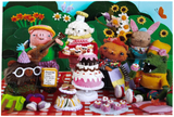 eeBoo 20 Piece Puzzle Party with Cake