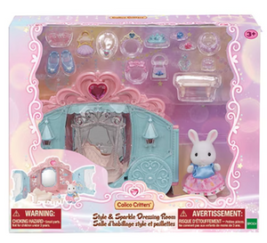 Calico Critters Sparkle & Style Dressing Room