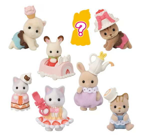 Calico Critters Baking Baby Party Series Blind Bags (includes 1 bag)