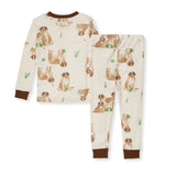 Burt's Bees Organic Snug Fit Two-Piece Pajamas St. Bernard