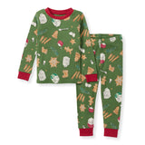 Burt's Bees Organic Two-Piece Pajamas Holiday Cookies