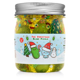 Kawaii Slime: Holiday Collection - The Christmas Pickle Clear Slime