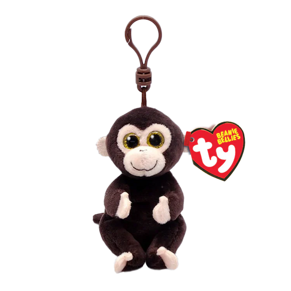 TY Beanie Bellie Keychain Clip Matteo Monkey