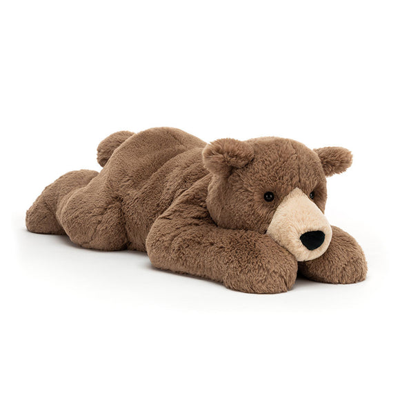 Jellycat Woody Bear Lying 25.5