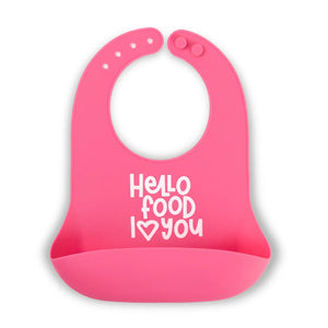 Bella Tunno Wonder Bib: Hello Food I Love You