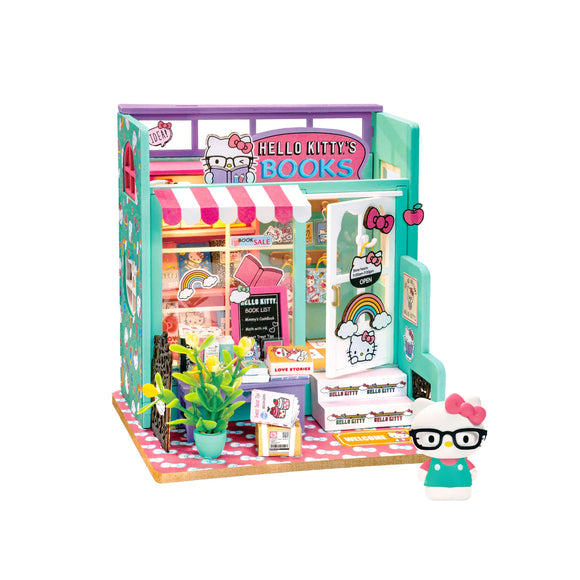 Hands Craft Hello Kitty® DIY Miniature Bookstore Kit