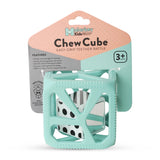 Malarky Kids® Chew Cube Silicone Rattle (Grey)