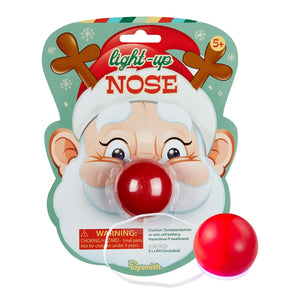 Toysmith Light-Up Santa Nose