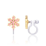 Girl Nation Clip-On Earrings: Snowflake Magic