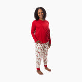 Burt's Bees Organic Adult Pajamas Guide My Sleigh