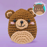 Squishmallow™ Crochet Kit Omar Bear