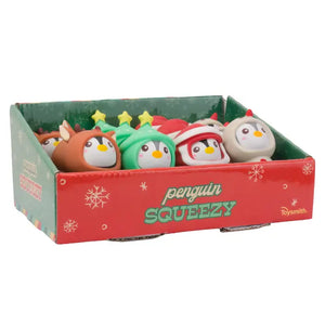 Toysmith Christmas Penguin Squeezy