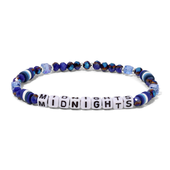 Bead Bracelet: Swift Inspired: Midnights