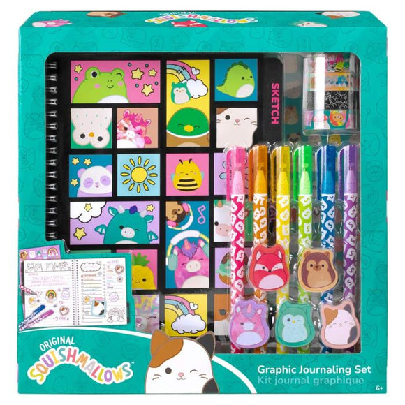 Fashion Angels Squishmallows Graphic Journaling Set