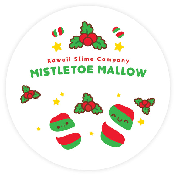 Kawaii Slime: Holiday Collection - Mistletoe Mallow Fluffy Slime