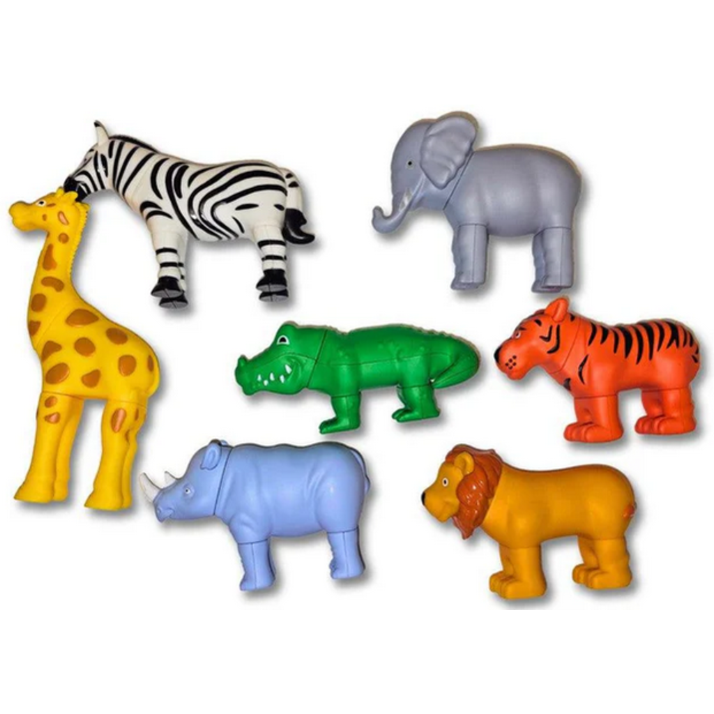 Popular® Playthings: Mini Magnetic Mix or Match Jungle Animals ...