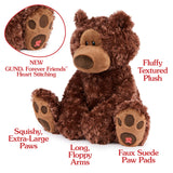 Gund Forever Friends Philbin Chocolate Bear 18"