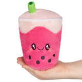 Squishable®  Snackers Bubble Tea Strawberry 7"