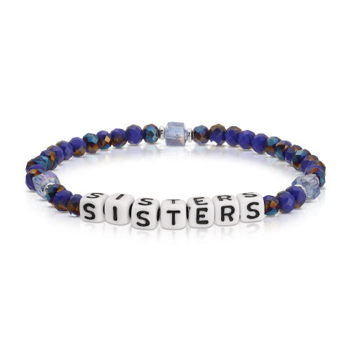 Bead Bracelet Sisters - Midnight Blue