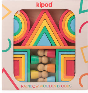 Nova Toys: Rainbow Wooden Blocks