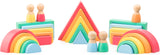 Nova Toys: Rainbow Wooden Blocks