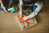 Nova Toys: Rainbow Wooden Blocks