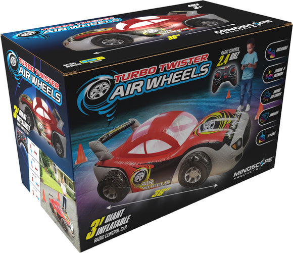 Mindscope Turbo Twister Air Wheels Red 3 Growing Tree Toys