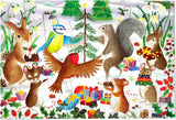 eeBoo 20 Piece Puzzle The Little Christmas Tree