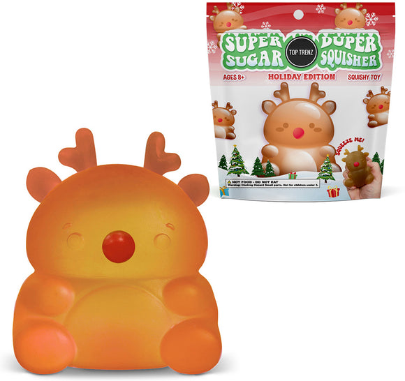 Top Trenz Super Duper Sugar Squisher Reindeer