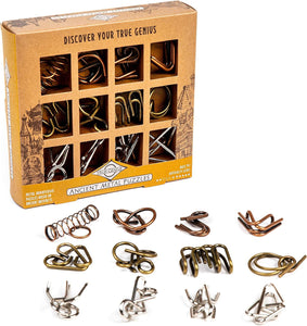 Project Genius® True Genius Ancient Metal Puzzles - 12 pc