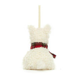 Jellycat Munro Scottie Dog Decoration 4.5"