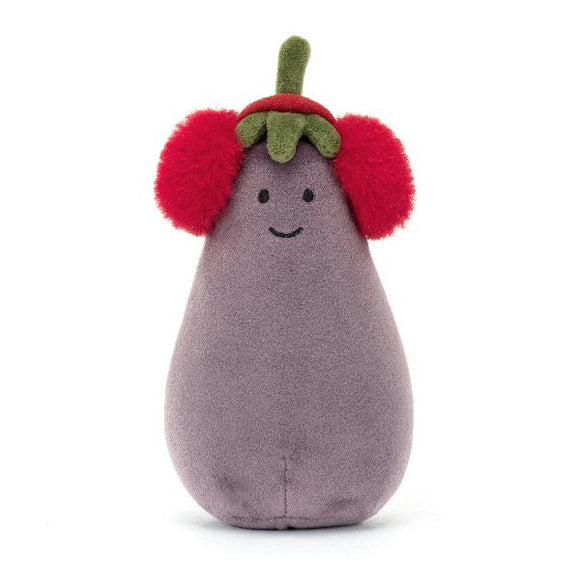 Jellycat Toastie Vivacious Red Eggplant 6.5