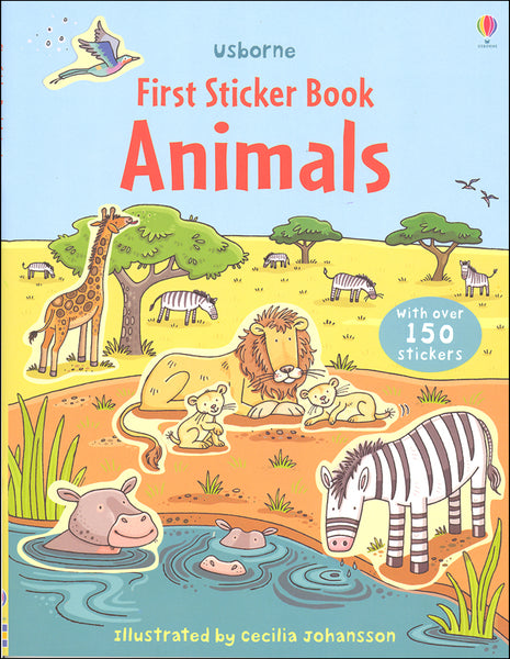 Poppik My First Stickers - Forest Animals - 2 Years and Up unisex (bambini)