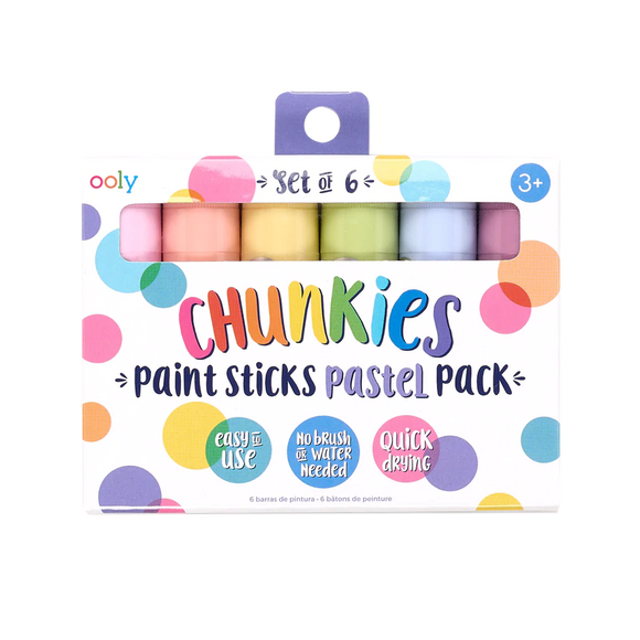 OOLY Smooth Doodlers Pastel Colors Paint Sticks, 5ct.