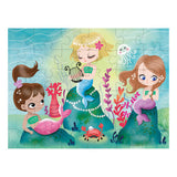 Mudpuppy Puzzle To Go - Mermaids