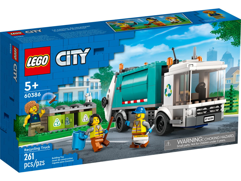 Slecht droom sterk LEGO® City Recycling Truck 60386 – Growing Tree Toys