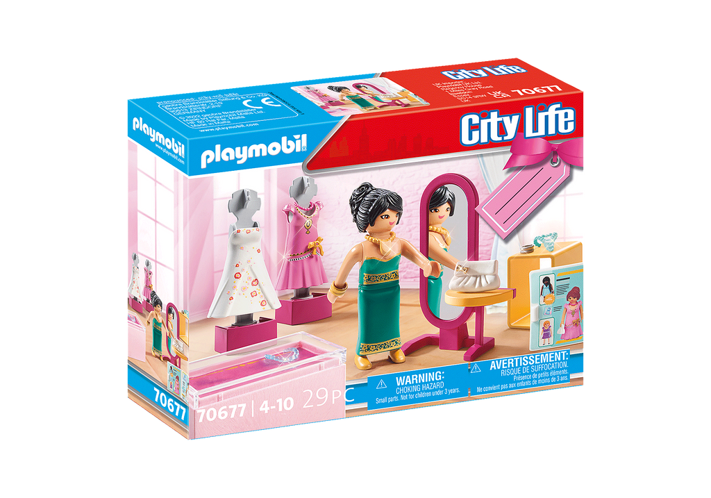 Playmobil Life: Fashion Boutique Gift Set – Growing Tree Toys