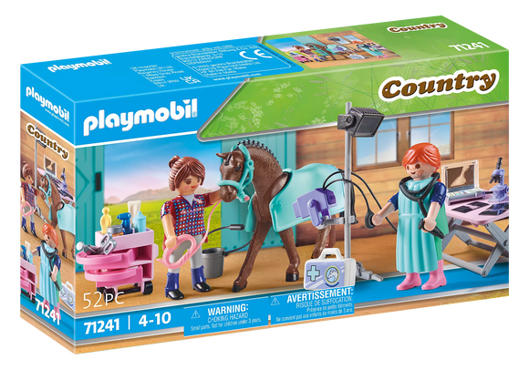 Vergelding grens Fraude Playmobil Country: Horse Veterinarian 71241 – Growing Tree Toys