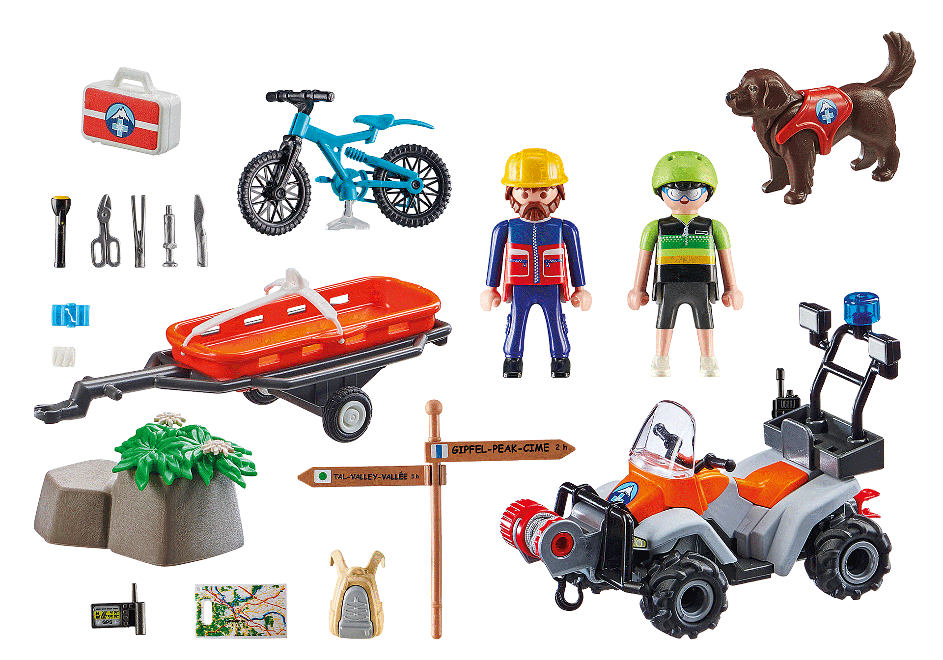 Geheugen afwijzing Kostbaar Playmobil City Action: Mountain Biker Rescue – Growing Tree Toys