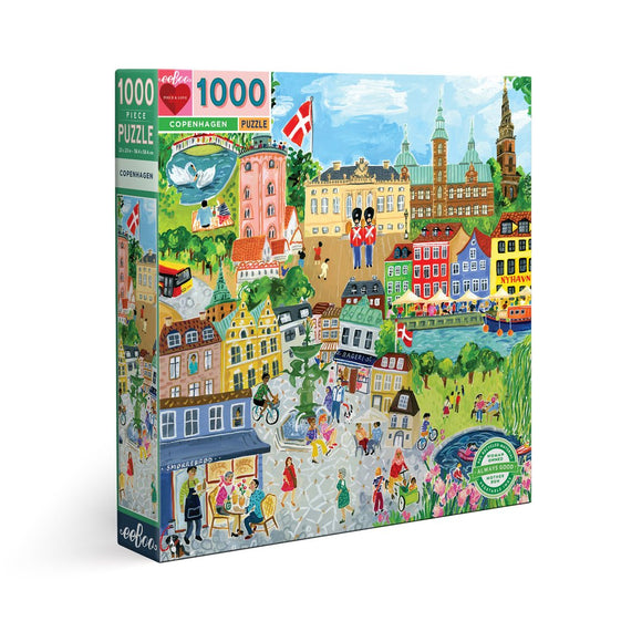 eeBoo 1000 Piece Puzzle Copenhagen