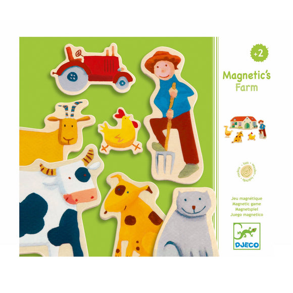 Djeco Wooden Farm Magnets